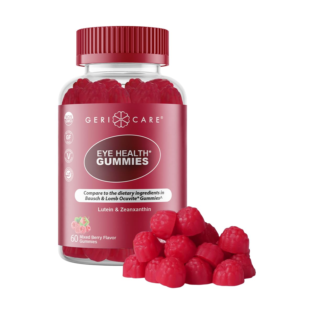 GeriCare Eye Support Gummies, 60 Gummies