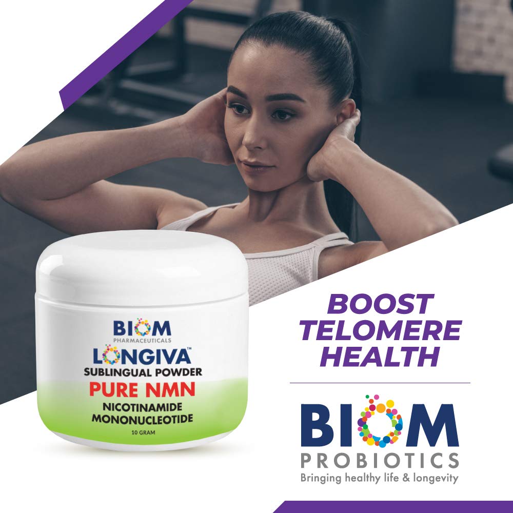 Biom Probiotics NMN Sublingual Powder, 0.35 oz