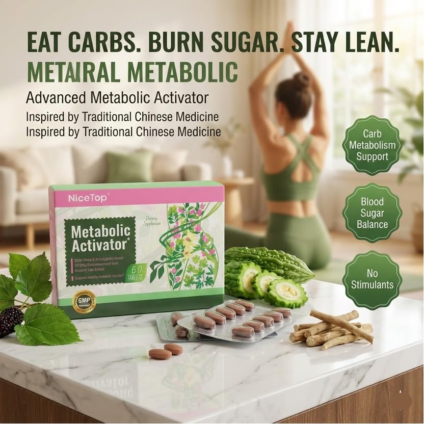 NiceTop Metabolic Activator Tablet 1 Count