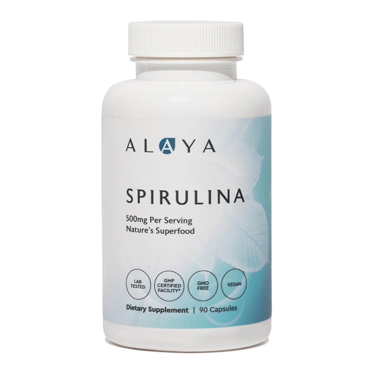 Alaya Naturals Pure Spirulina Capsules 90 Capsules