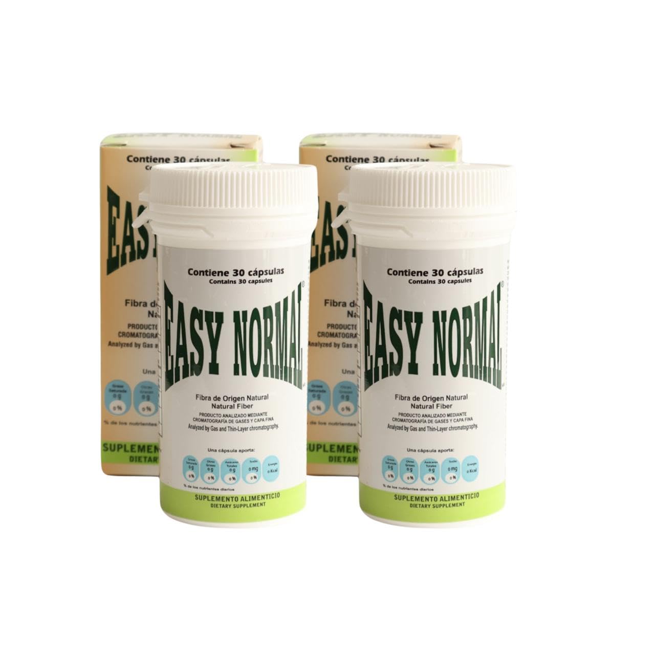 EASY-FIGURE SIN DIETA Easy Normal Natural Fiber Capsules, 60 Capsules