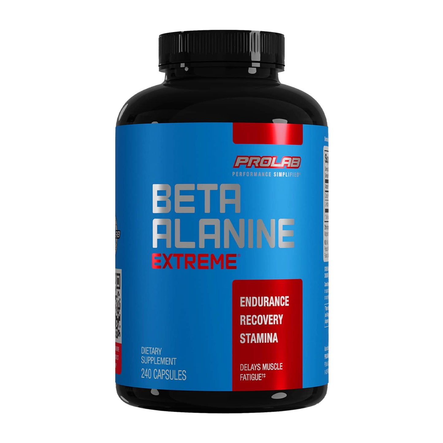 ProLab Beta Alanine Extreme with Carnosyn 3200mg High Potency Capsules, 240 Count