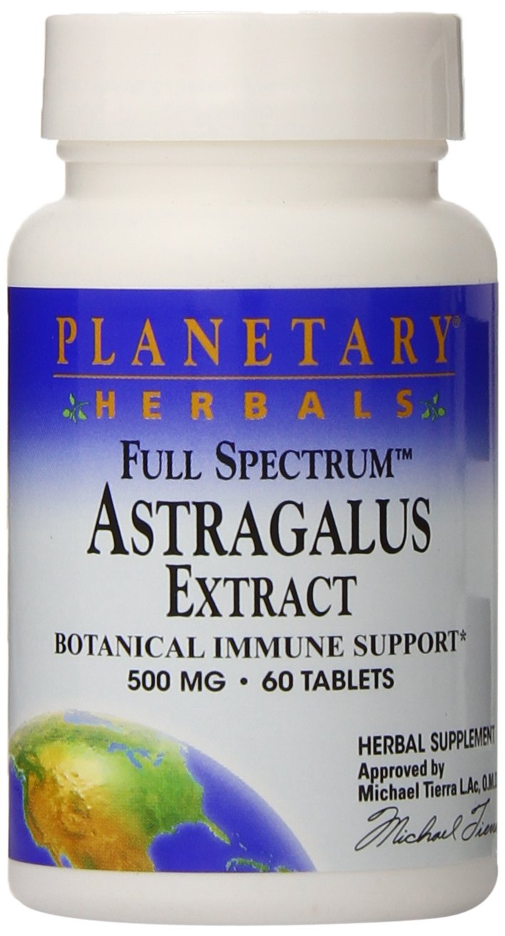 Planetary Herbals Full Spectrum Astragalus Extract, 60 Tablets