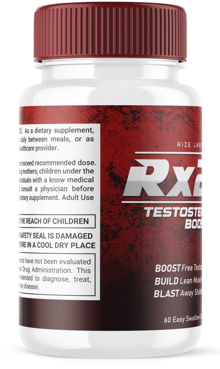 Rize Labs RX24 Dietary Pills for Men 120 Capsules