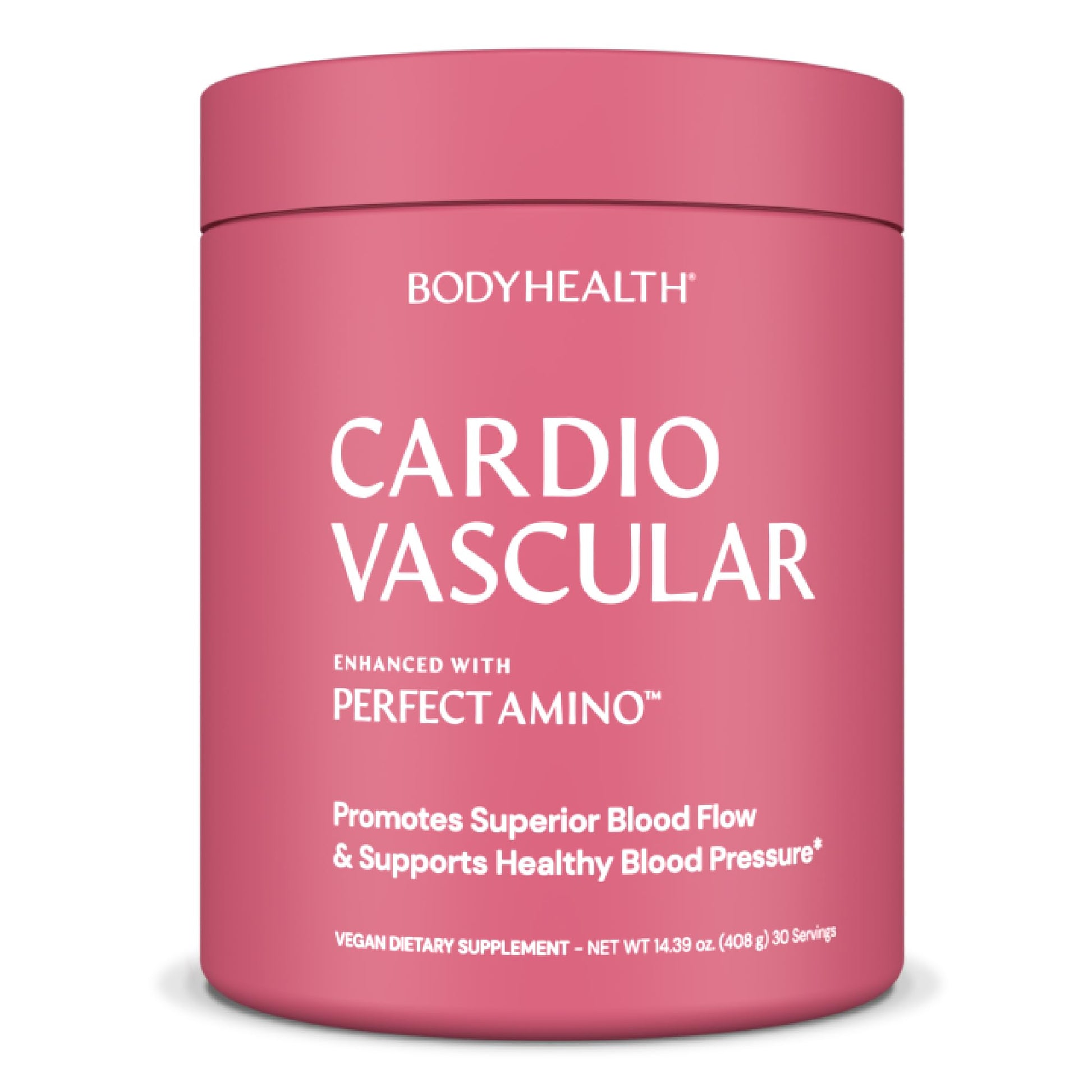 BodyHealth Cardio Vascular with PerfectAmino Blood Flow and Heart Health Supplement Powder 14.39 oz