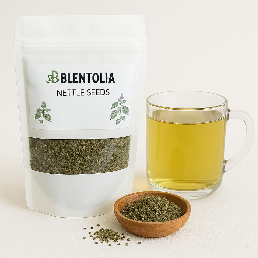 BLENTOLIA Nettle Seeds Powder 17.6 oz 2 Pack
