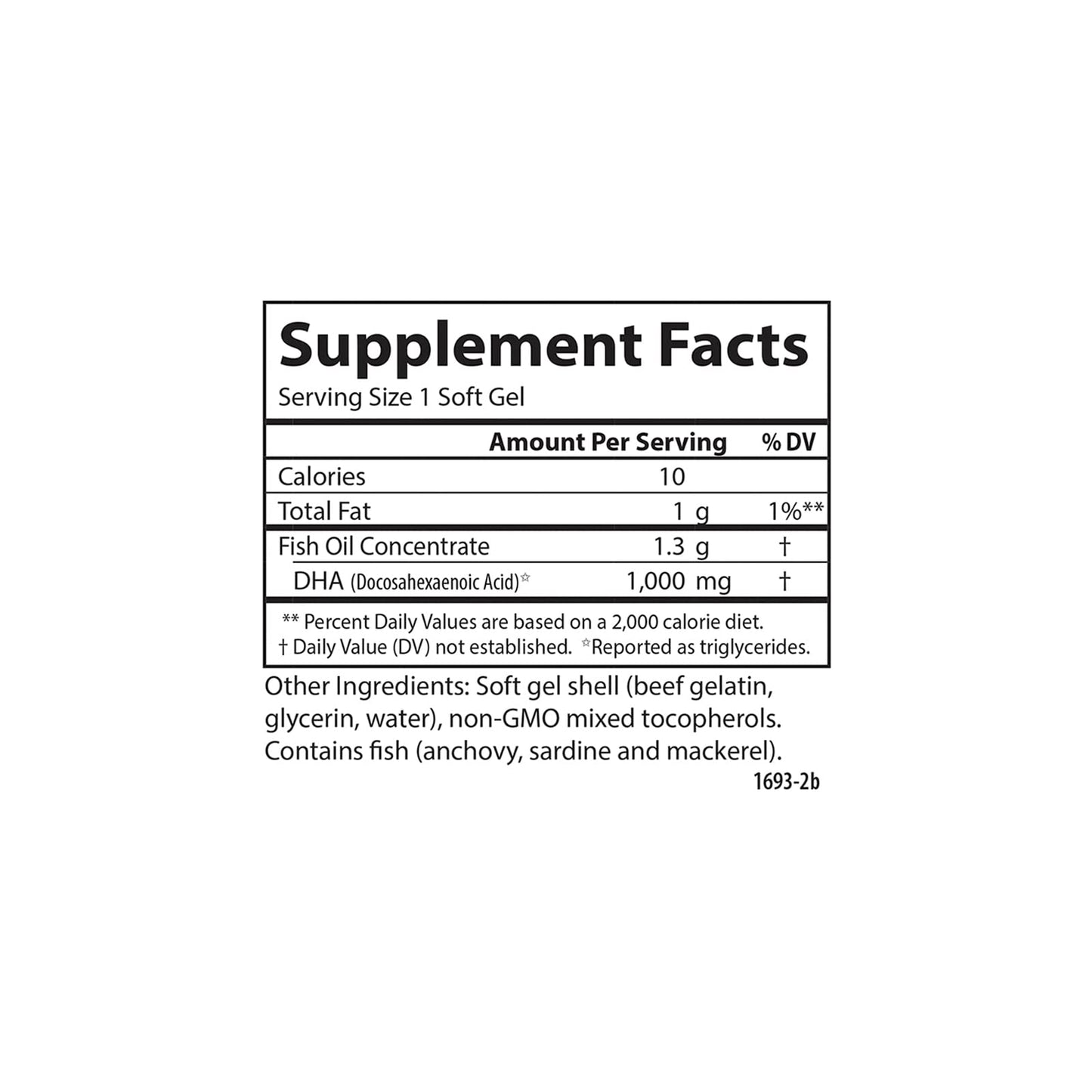 Carlson Elite DHA Gems Softgels 120 Count