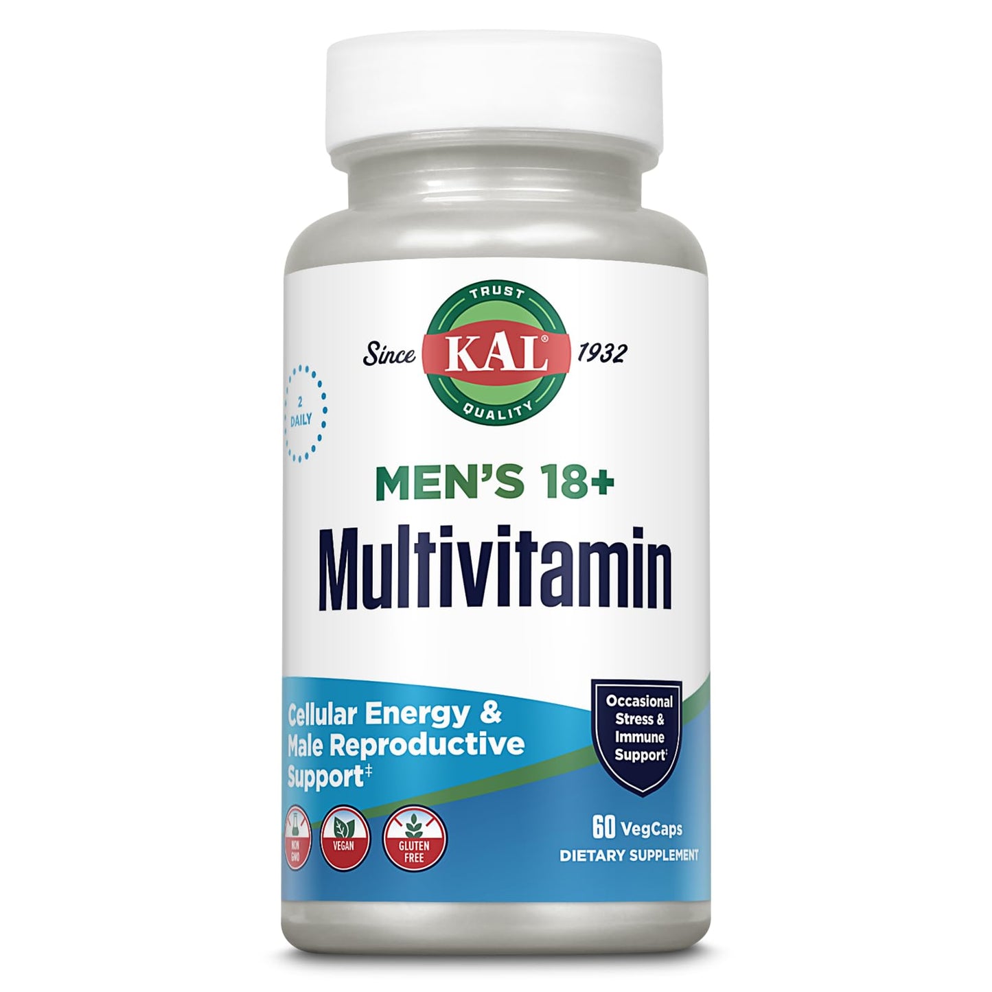 KAL Men’s 18 Plus Multivitamin Capsule 60 Count