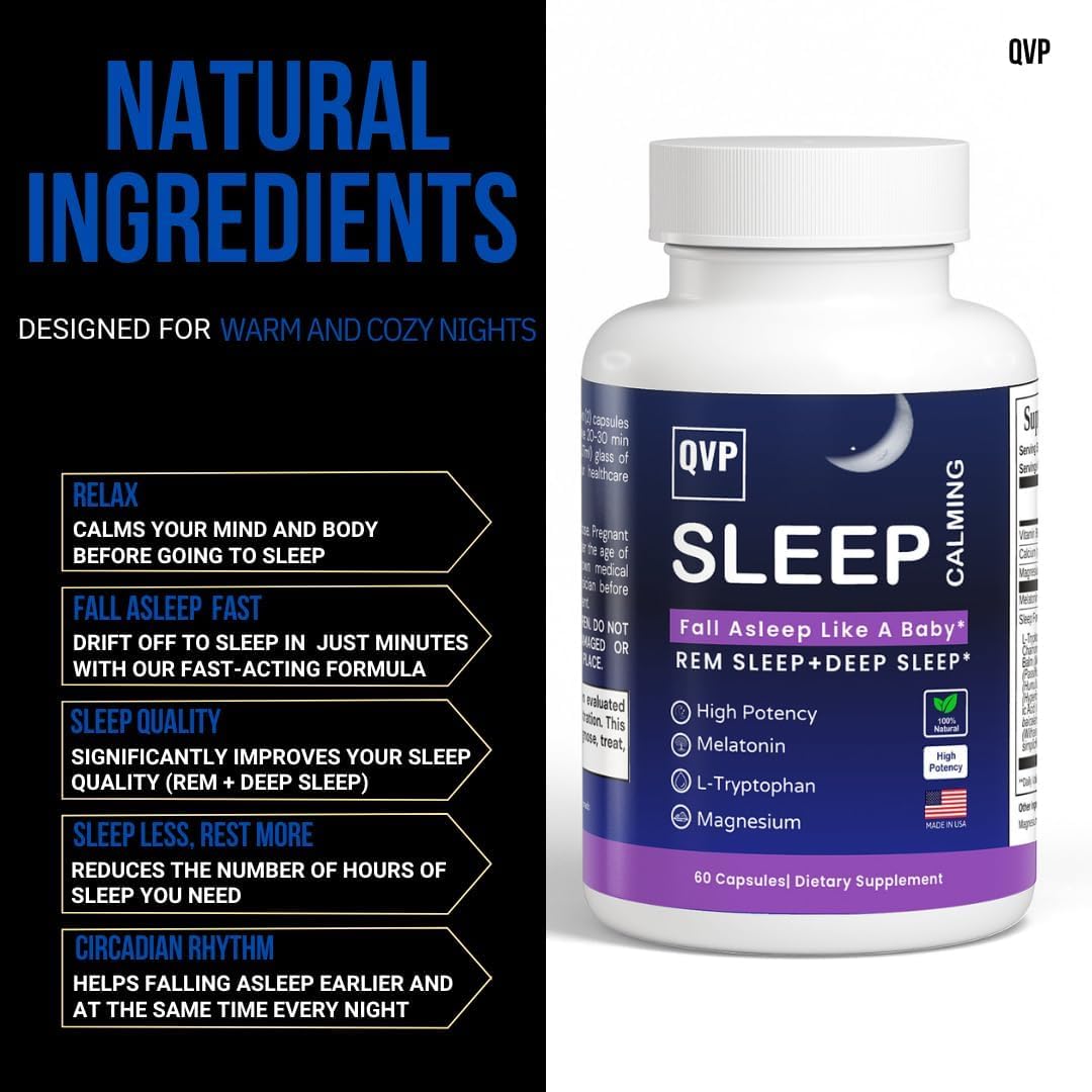 QVP Deep Sleep Formula Capsule 60 Capsules