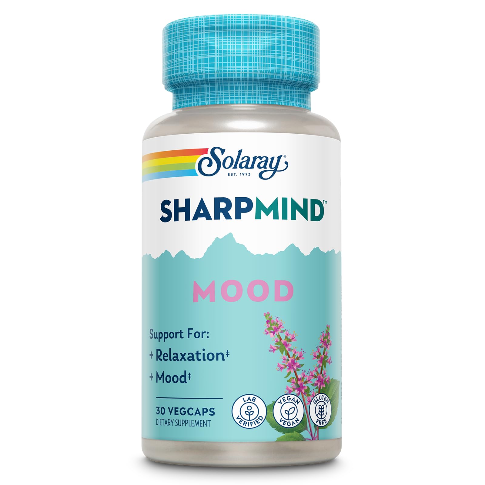 SOLARAY SharpMind Mood Support Supplement VegCap 30 VegCaps