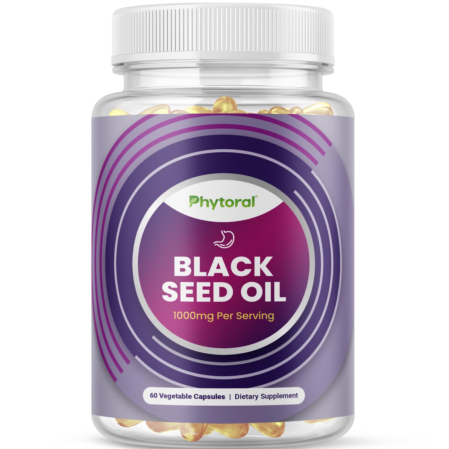 Phytoral Black Seed Oil Capsules 60 Count