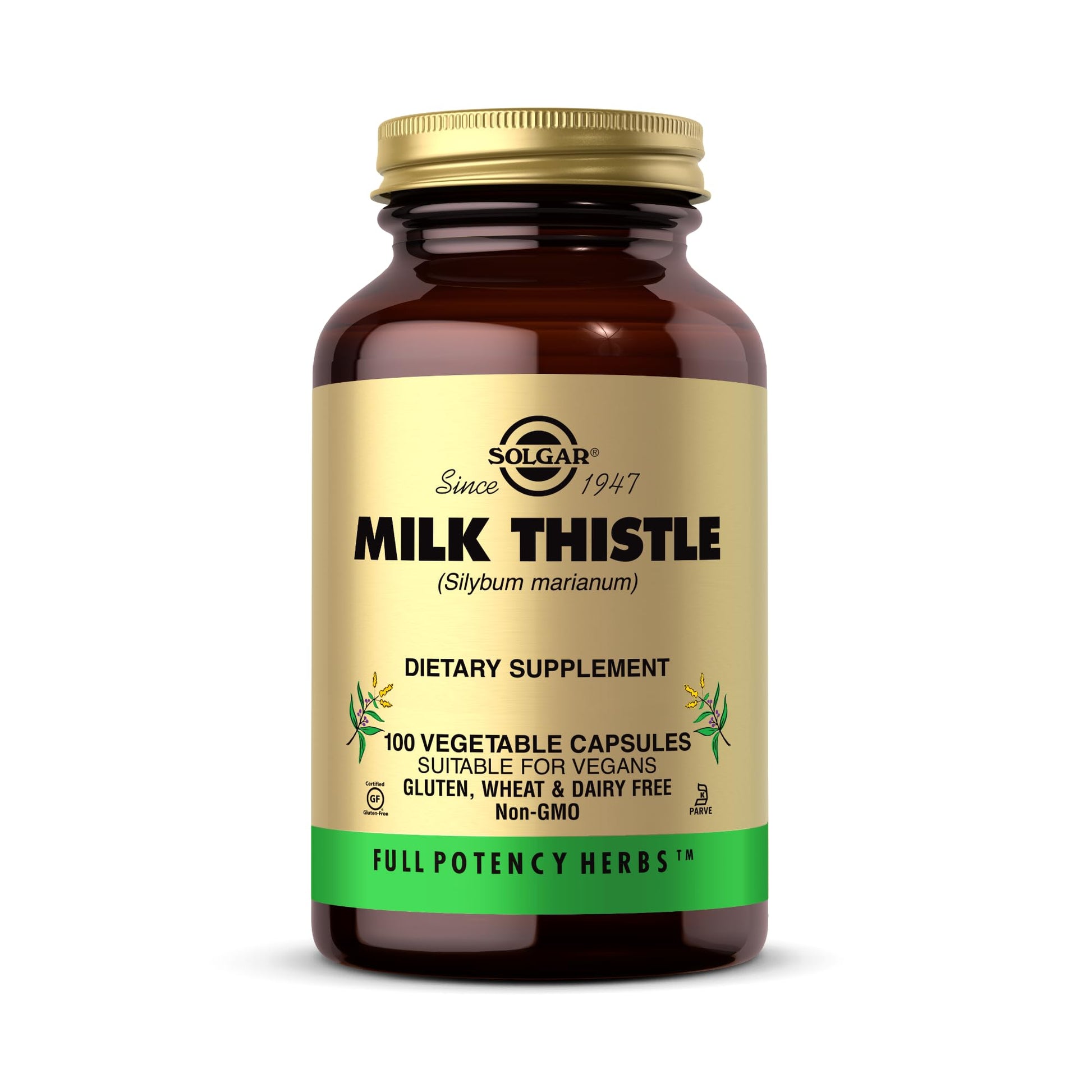 Solgar Full Potency Milk Thistle Capsules, 100