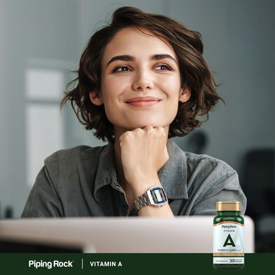 Piping Rock Vitamin A Softgels 300 Count