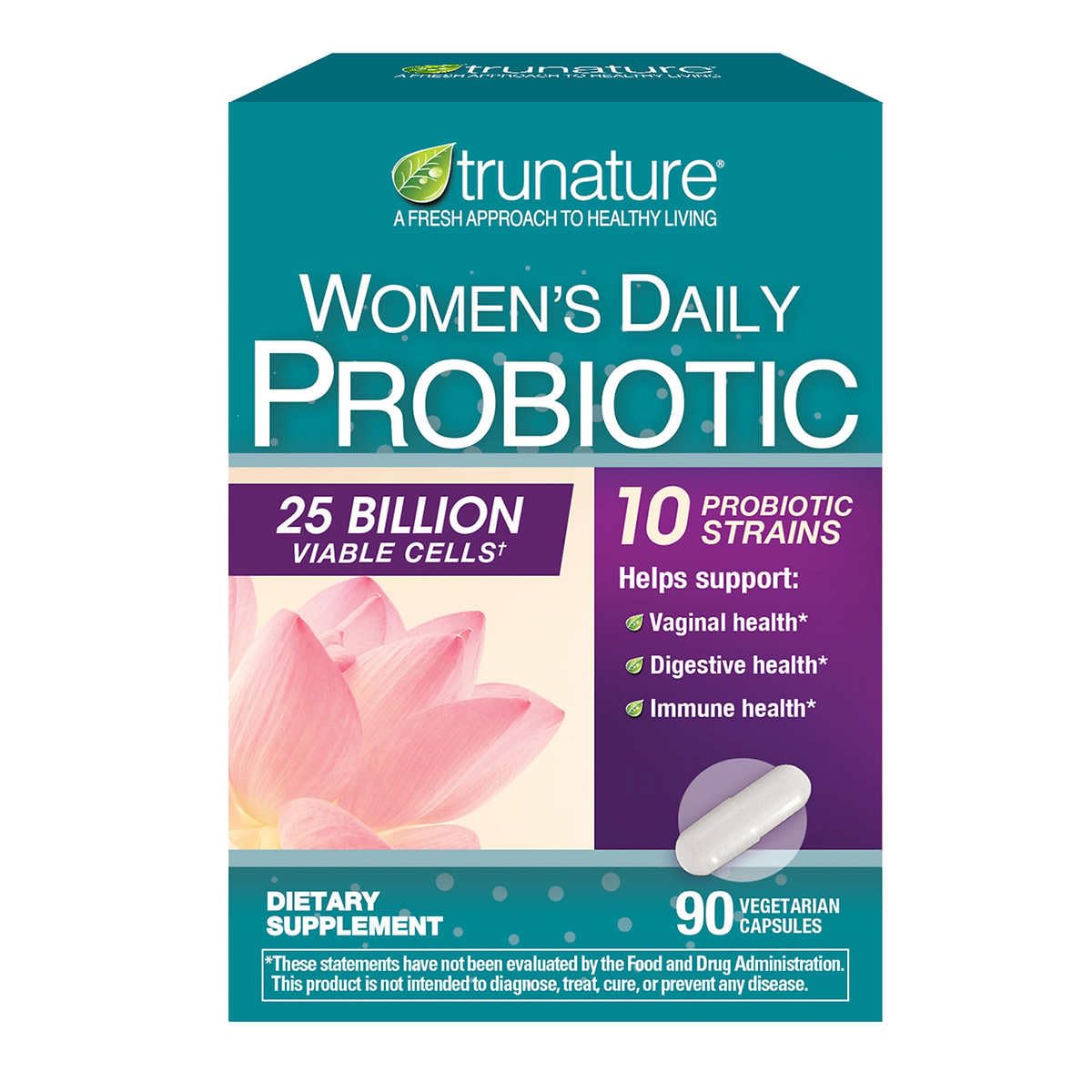 Generic True Nature Women's Daily Probiotic Capsule 90 Count