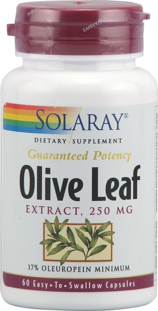 Solaray Olive Leaf Extract 60 Capsules