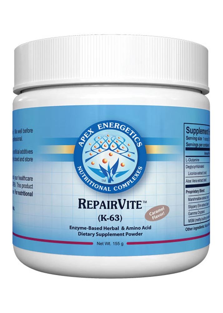 Apex Energetics RepairVite Caramel (K-63) Powder 5.46 Ounce