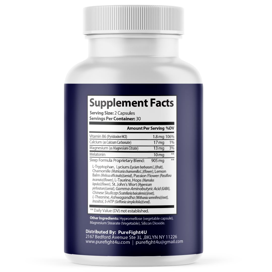 PureFight4U Sleep Guard Plus Capsule 60 Capsules