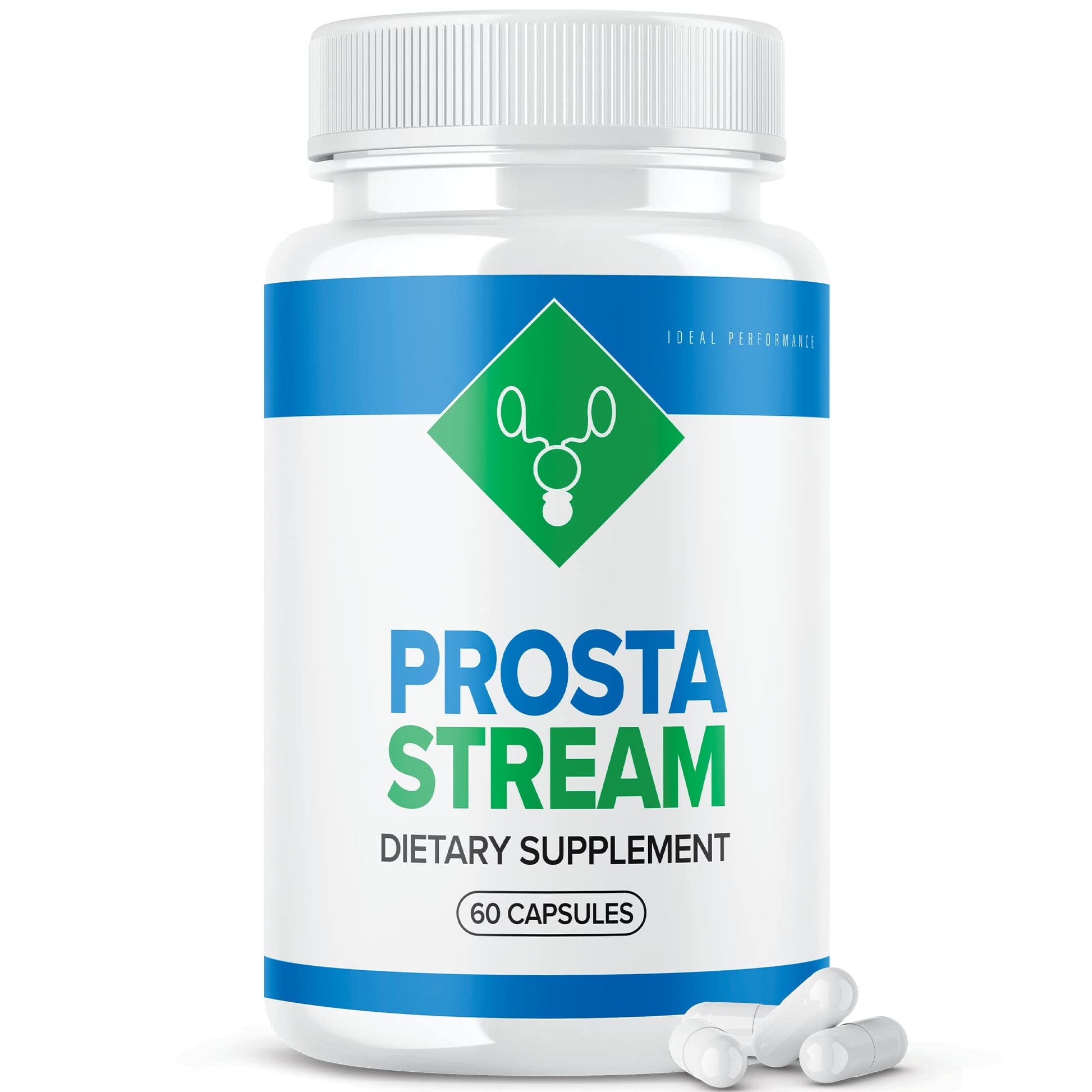 IDEAL PERFORMANCE Prosta Stream Prostate Supplement Capsules, 60 Count