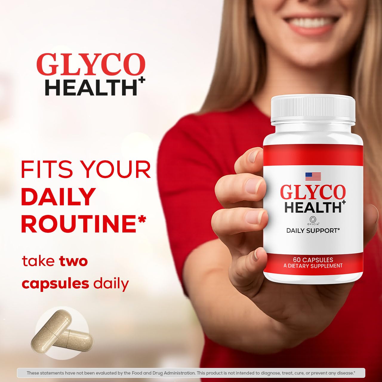 OVICIA Glyco Health Capsules, 120 Capsules