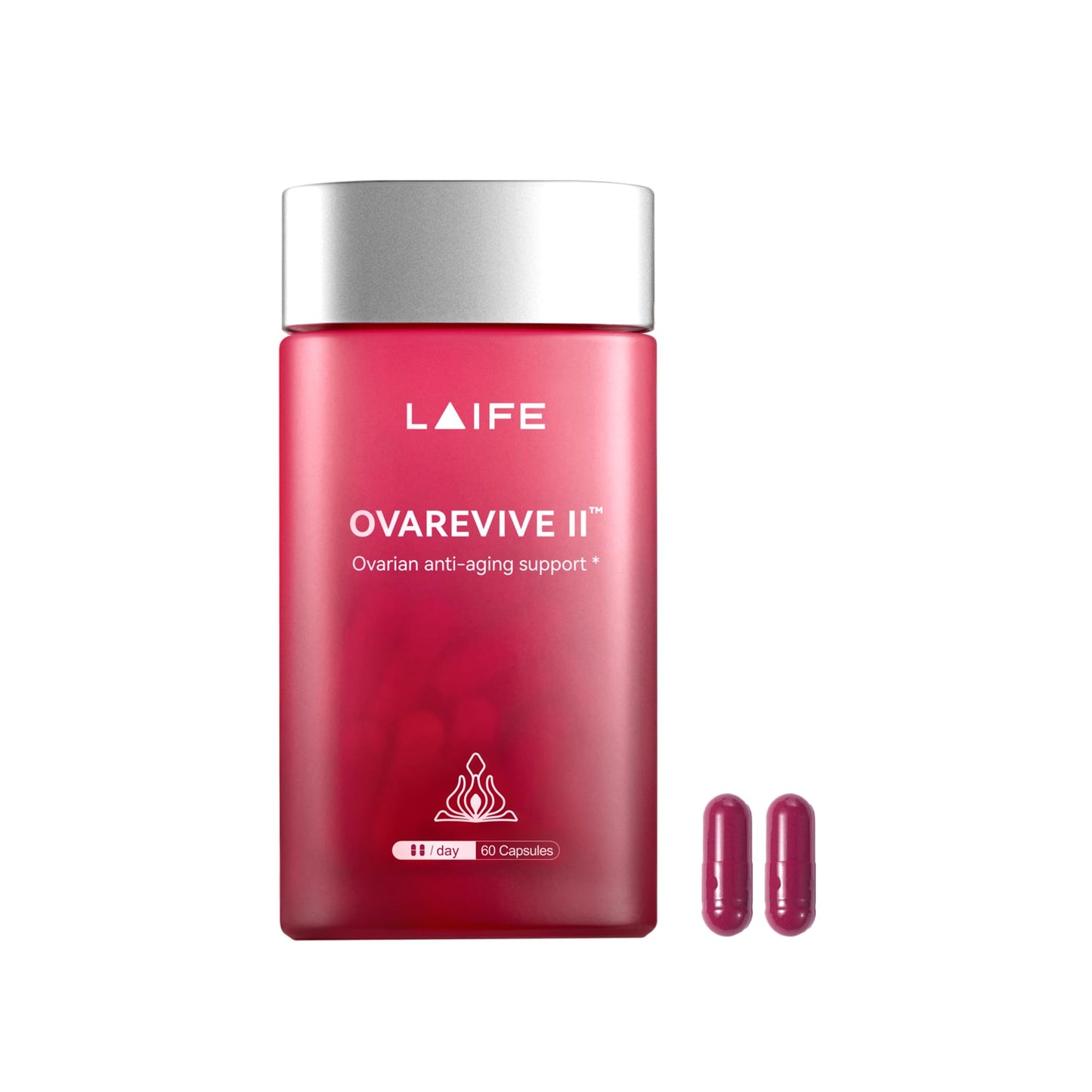 LAIFE Ovarian Health Support Supplement – Hormone Balance for Women, Regular Cycle & Mood Support, 40:1 Myo-Inositol Blend with Folate & Antioxidants, Tablet, 60 Tablets