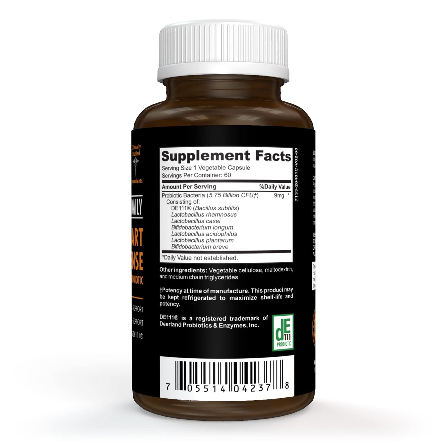 Clinical Daily Smart Defense Mega Spore Probiotic Capsule 1 Count