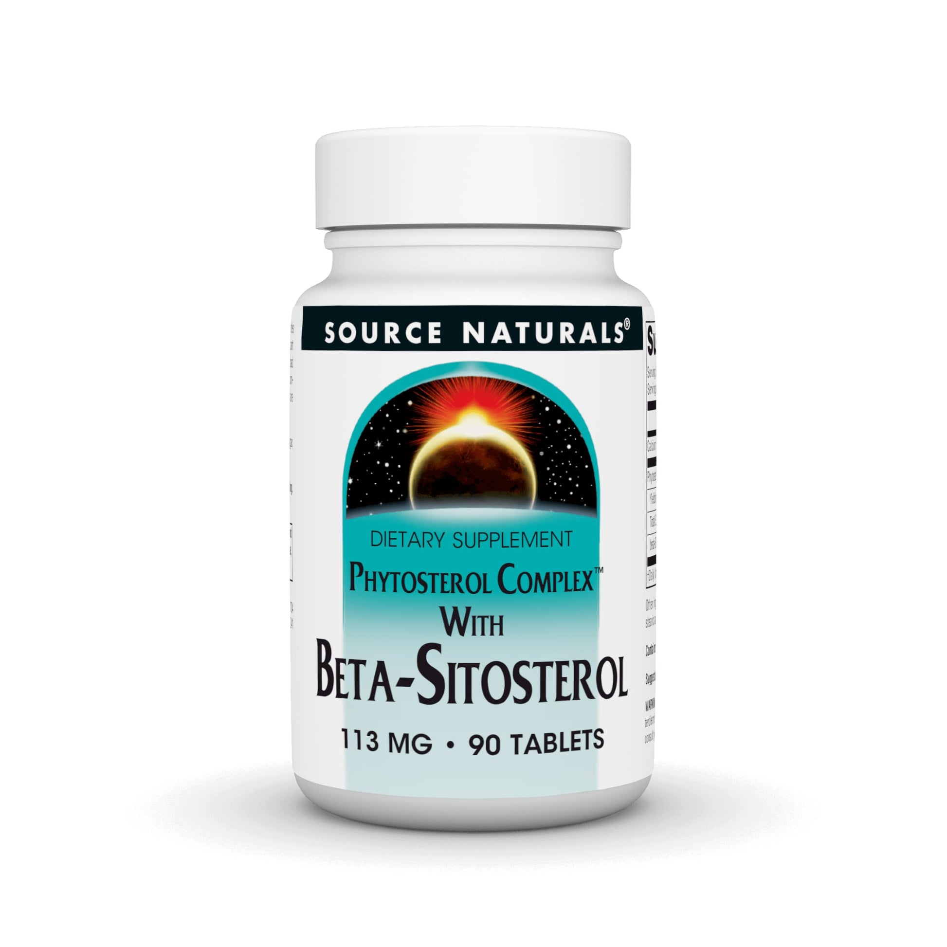 Source Naturals Phytosterol Complex with Beta-Sitosterol 113 mg Tablet, 90 Tablets