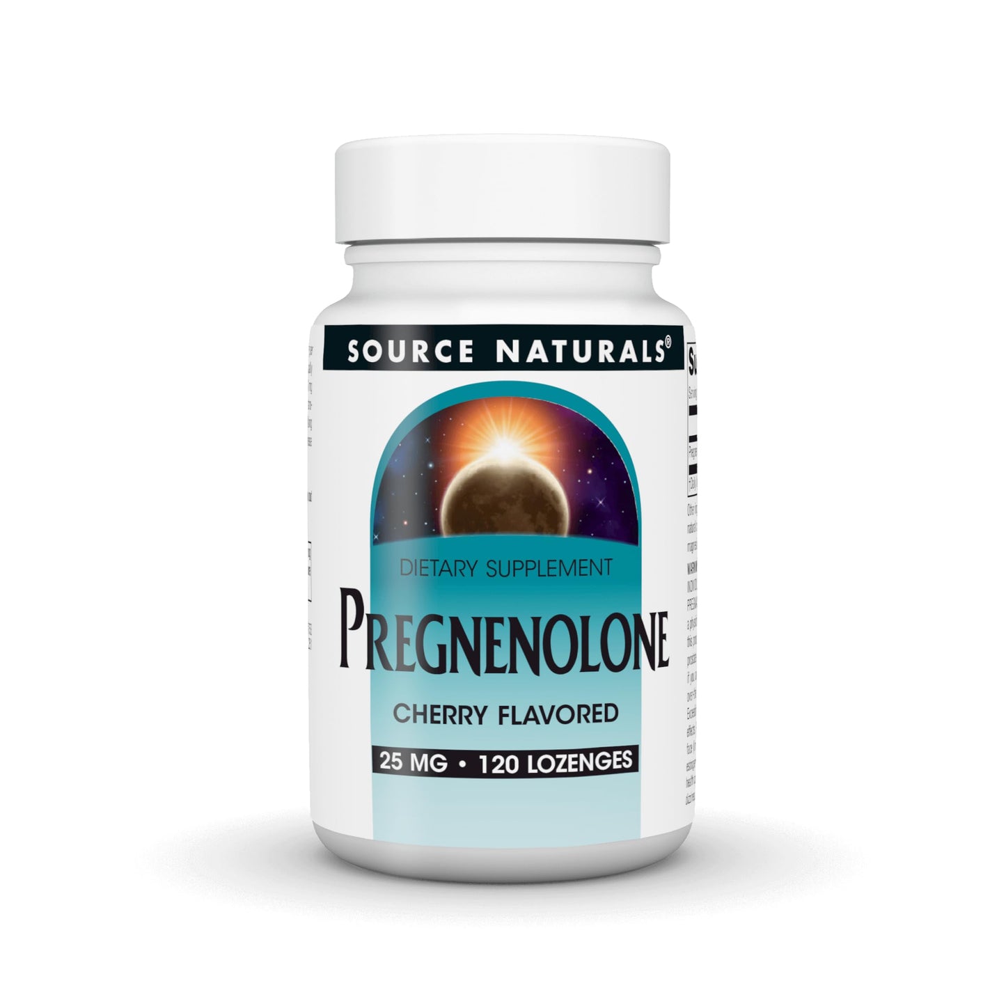 Source Naturals Pregnenolone 25mg Lozenges, 120 Count