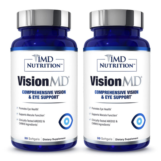 1MD Nutrition VisionMD Eye Vitamin CARMIS with Lutein & Zeaxanthin Softgels, 60 Count