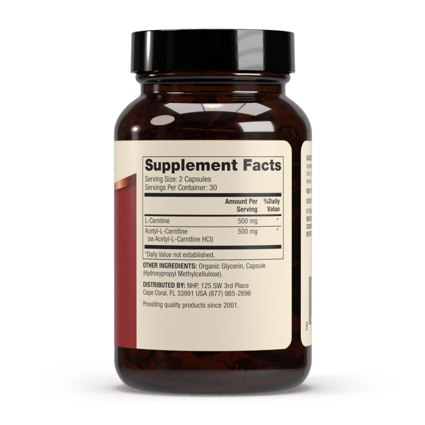 Dr. Mercola Carnitine Complex Capsules, 60 Capsules