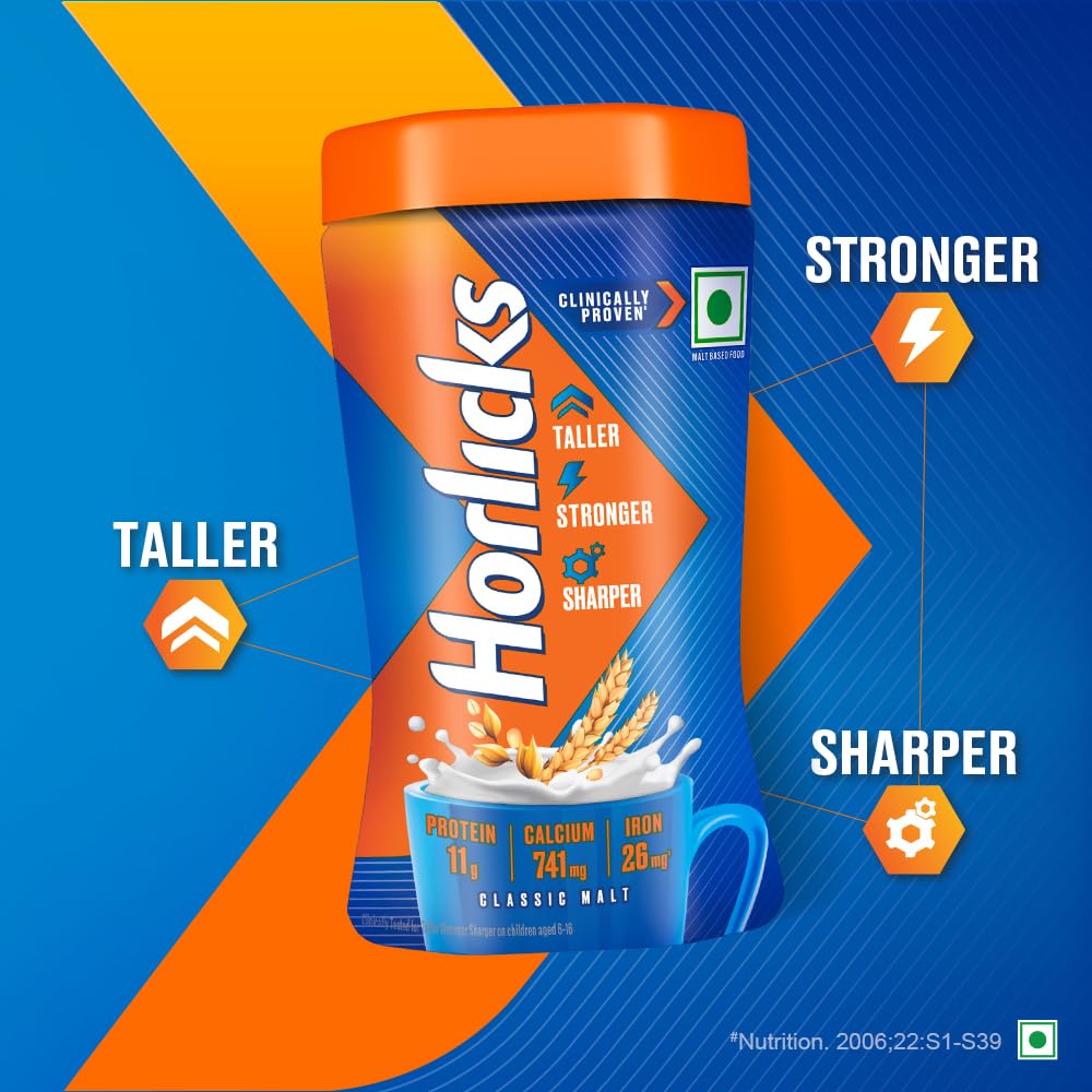 Horlicks Health & Nutrition drink (Classic Malt) Powder 7.05