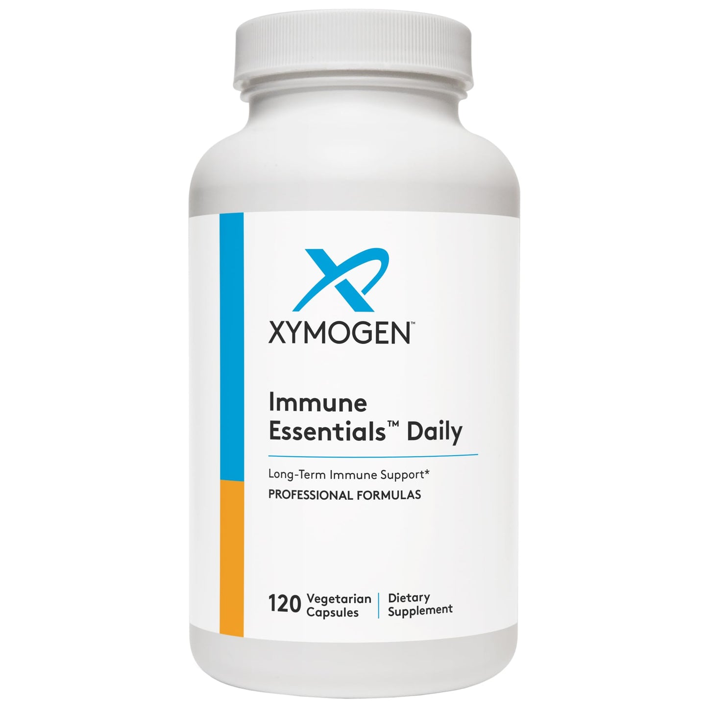 XYMOGEN Immune Essentials Daily Vitamin C, Zinc & Quercetin Capsule, 120 Capsules