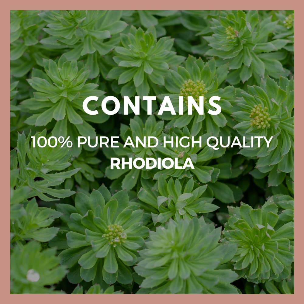 Remedy’s Nutrition Rhodiola 1000 mg Capsules, 60 Count