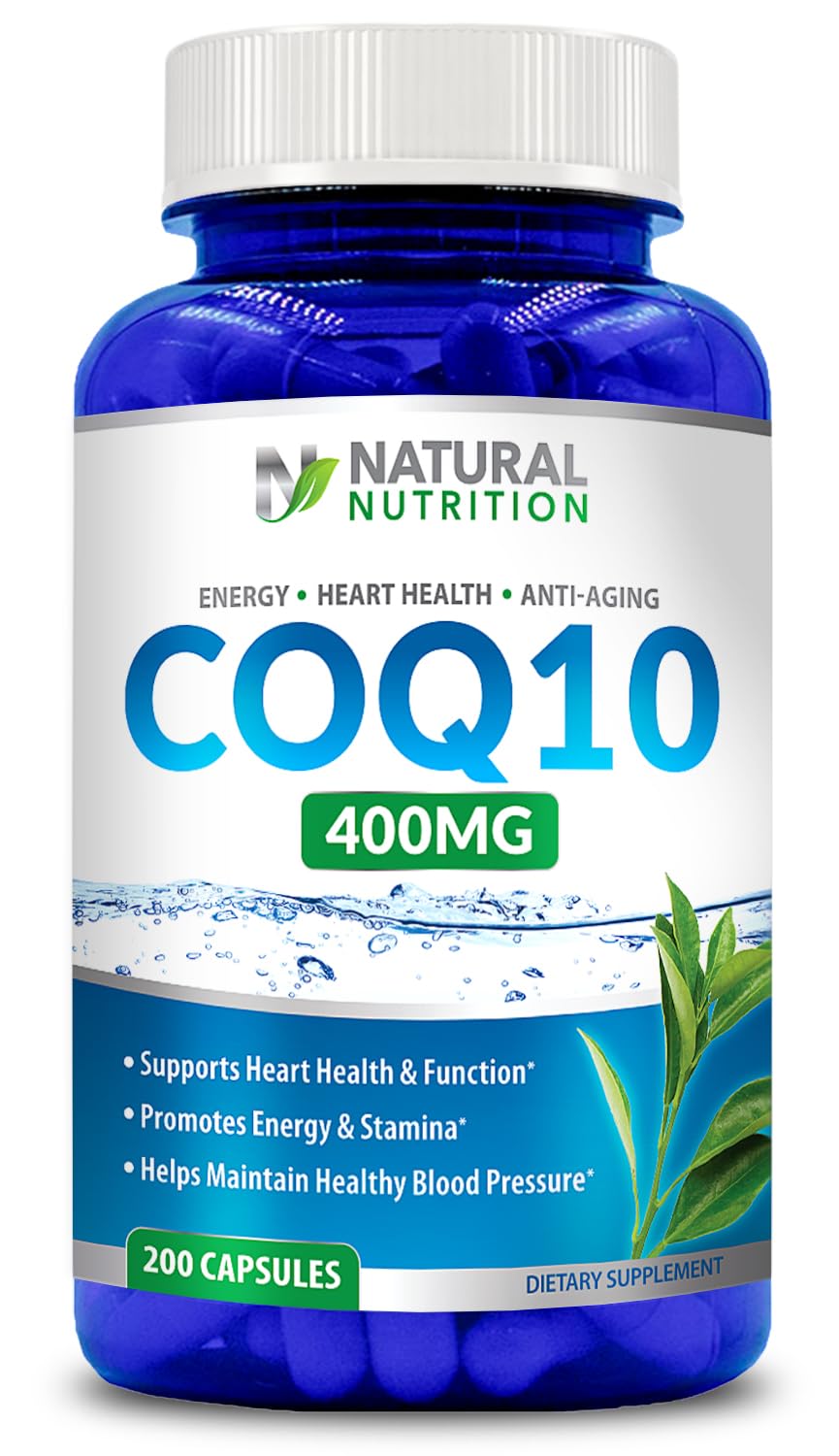 Generic CoQ10 400mg Capsule, 200 Capsules