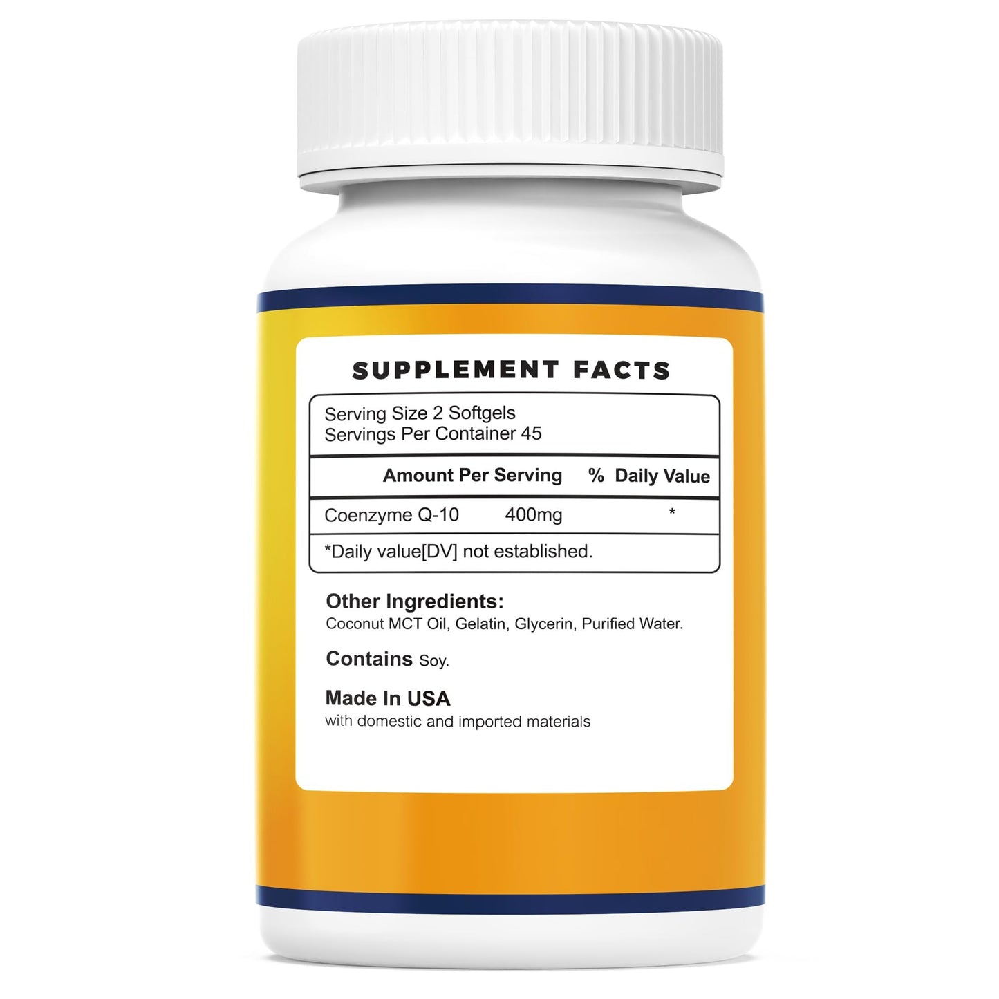 Nutriselect CoQ10 400mg Softgels, 90 Softgels