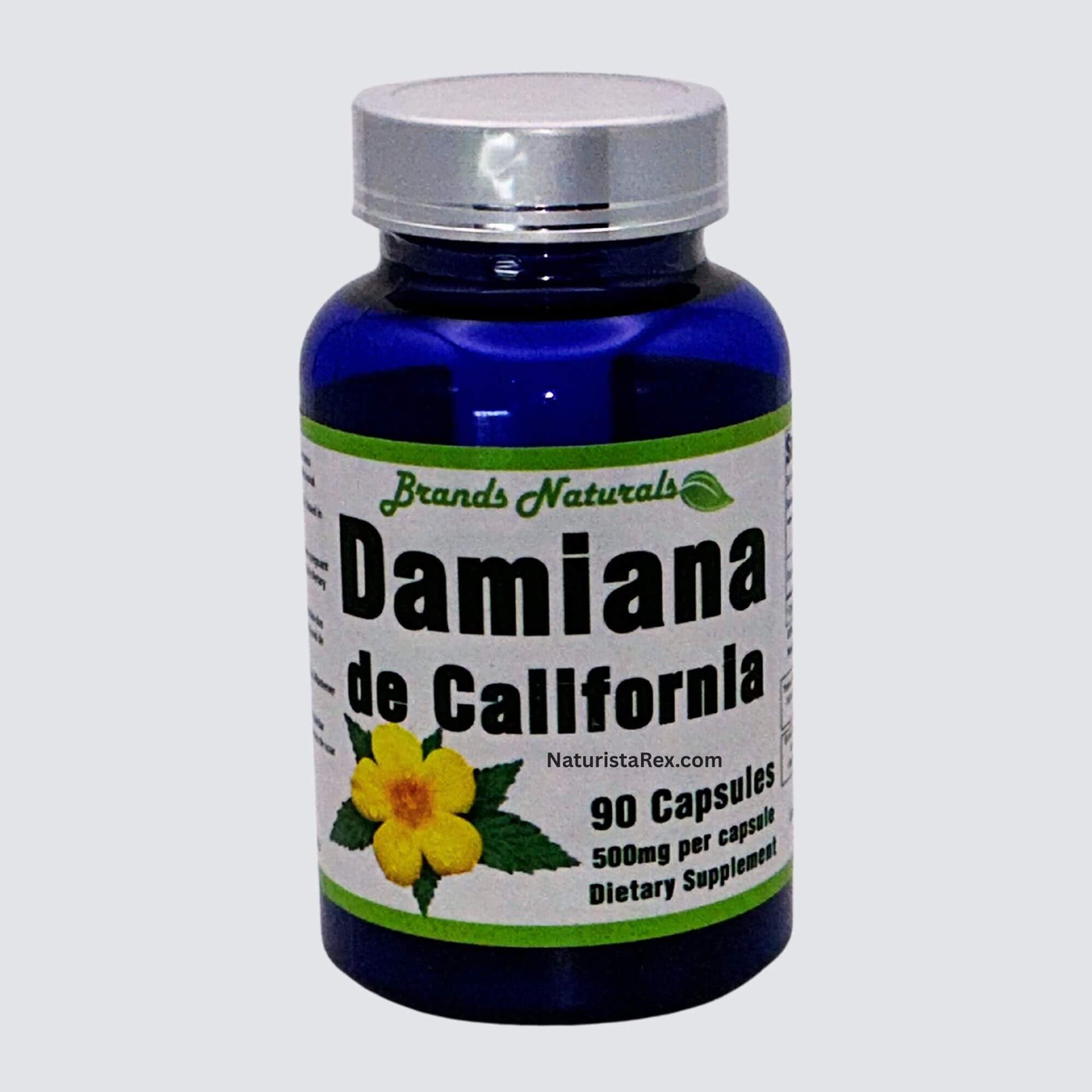Generic Damiana of California (Damiana de California) Dietary Supplement 1000mg Capsules 90 Count