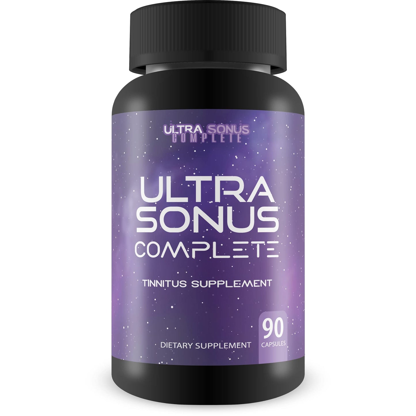 Ultra Sonus Complete Tinnitus Supplement Garlic Turmeric Vitamin C Max Formula Capsule 1 Count