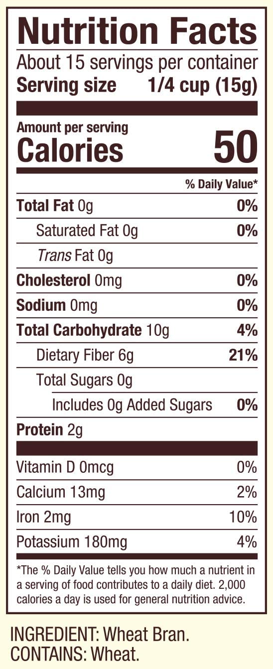 Bob's Red Mill Wheat Bran Powder, 8 Ounces