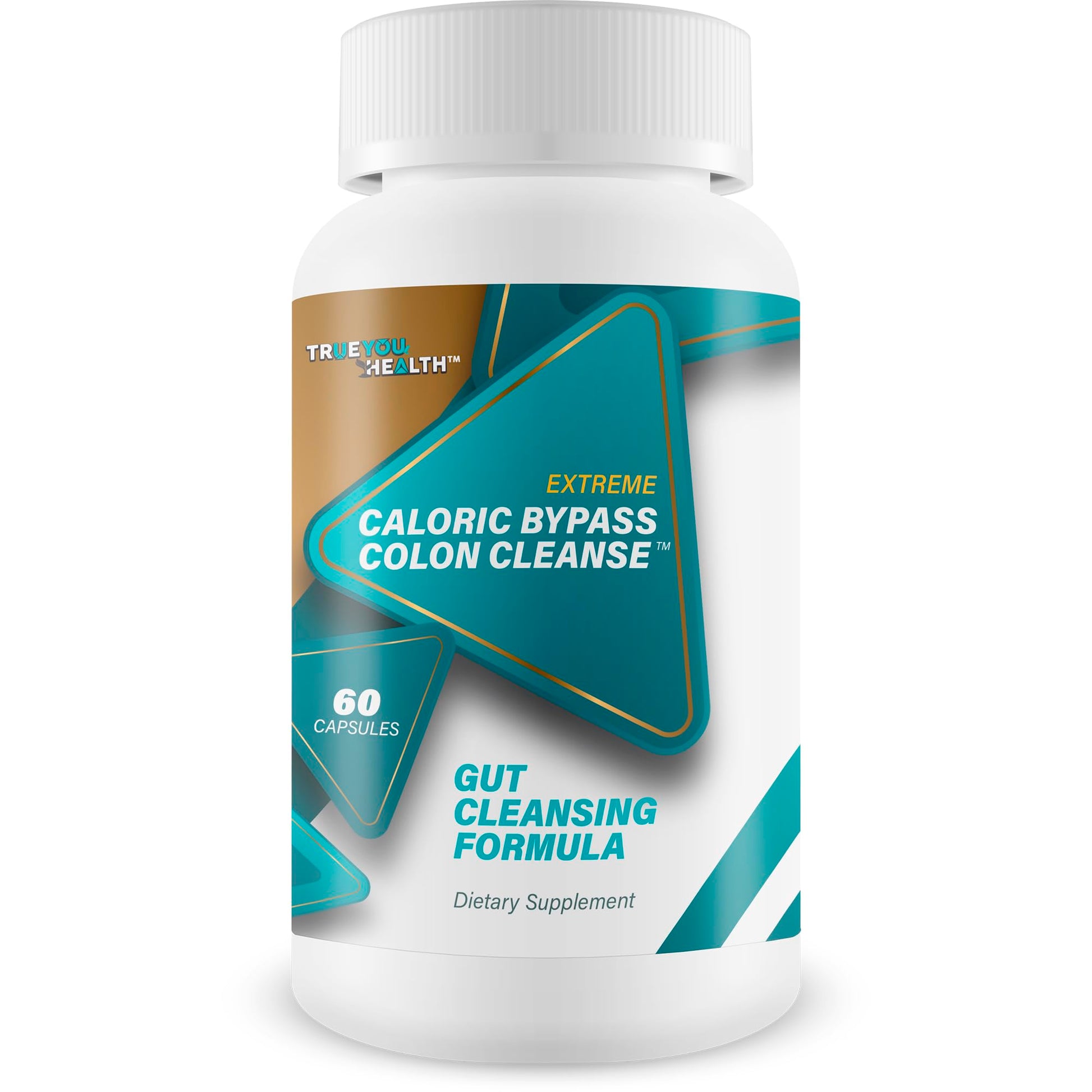 True You Health Caloric Bypass Colon Cleanse 60 Capsules