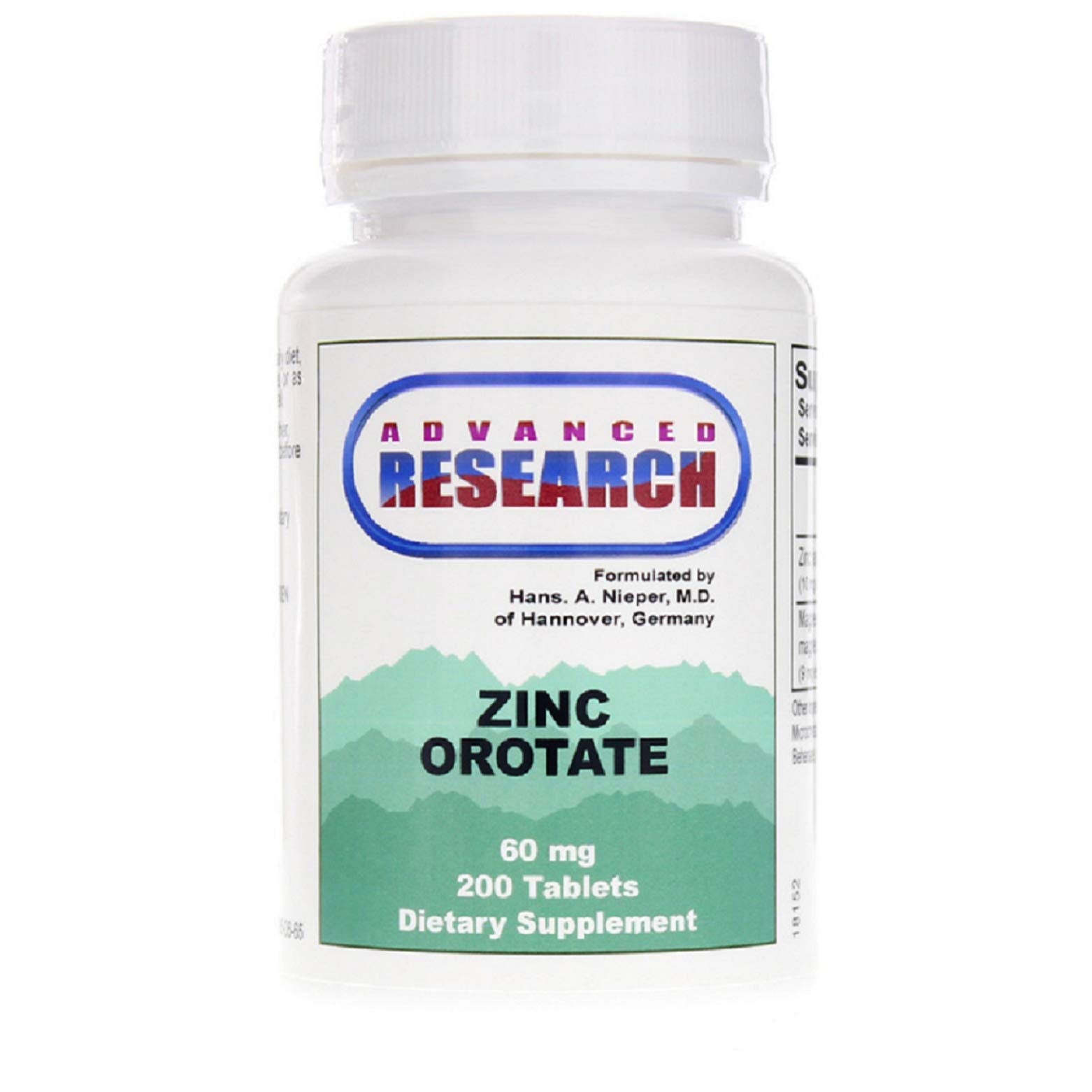 INNZA Zinc Orotate 60 mg Tablet, 200 Tablets