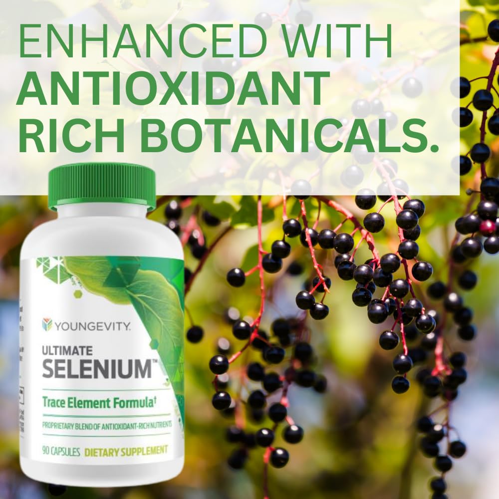 Youngevity Ultimate Selenium + Cofactors I-selenomethionine Capsules, 360 Capsules