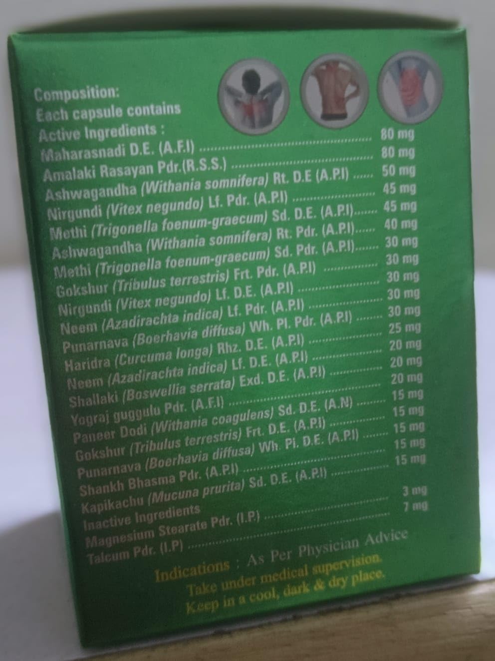 Generic Rajasthan Herbals Dr. Relaxi 40 Capsules
