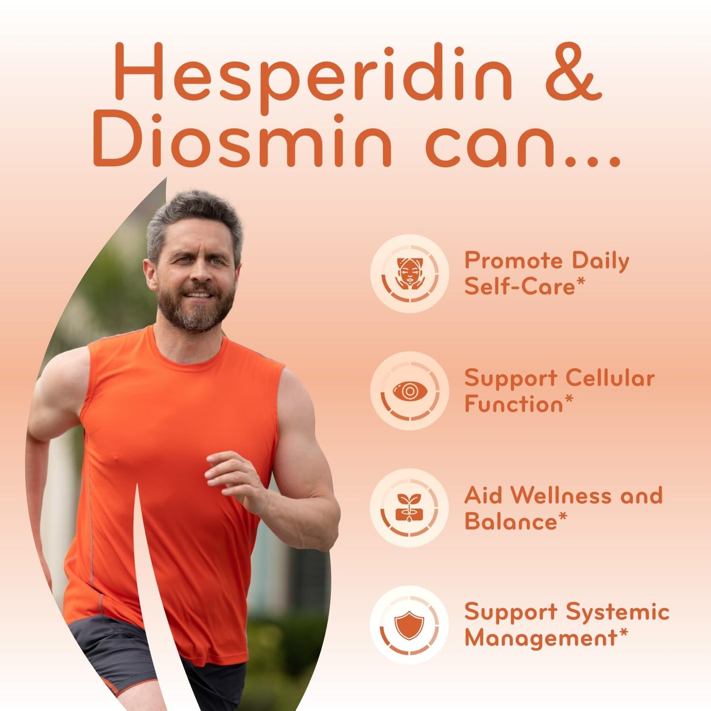Clear Formulas Diosmin Hesperidin 1000mg Circulation and Vein Support Capsule, 180 Capsules