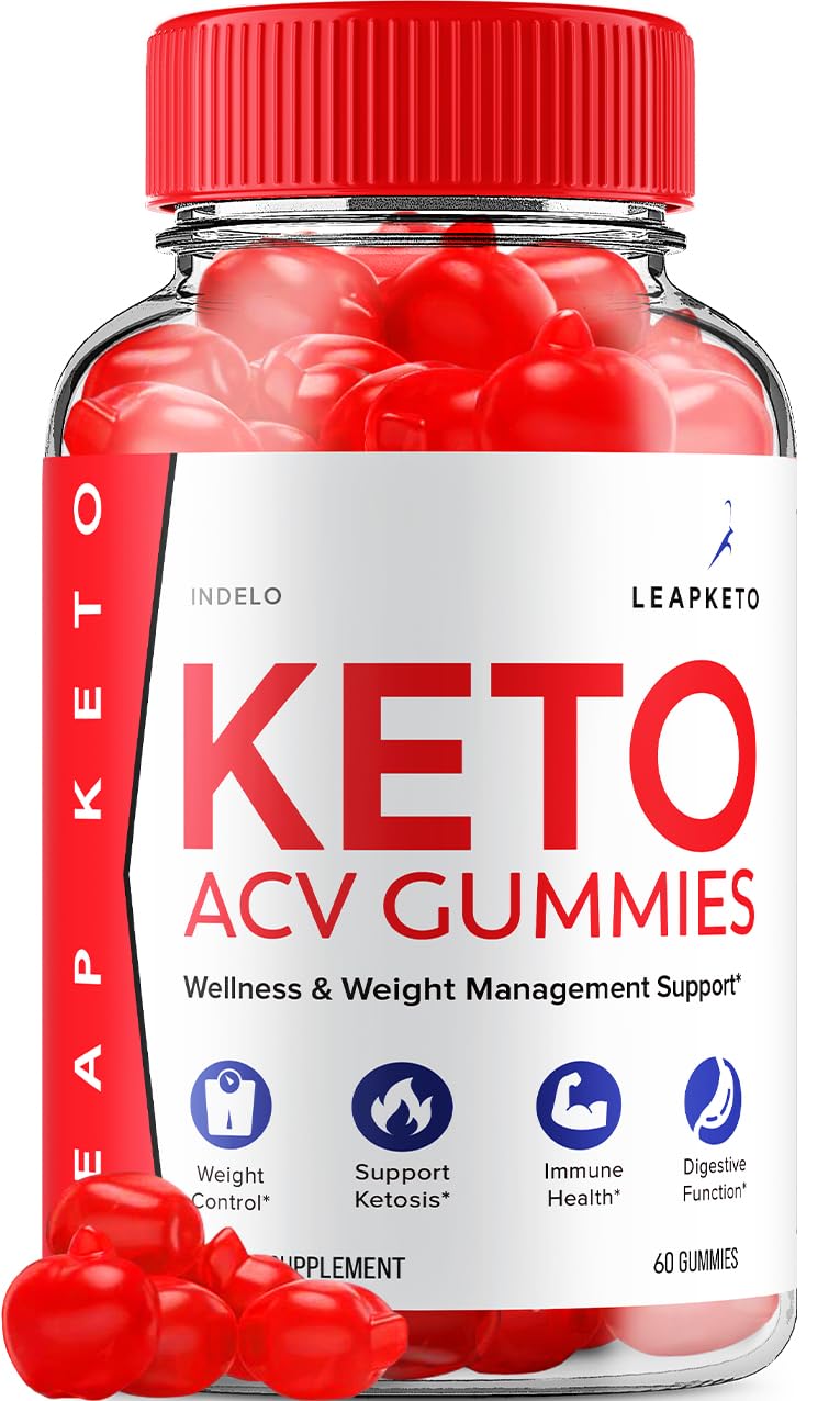 Indelo Leap Keto ACV Gummies 60 Count