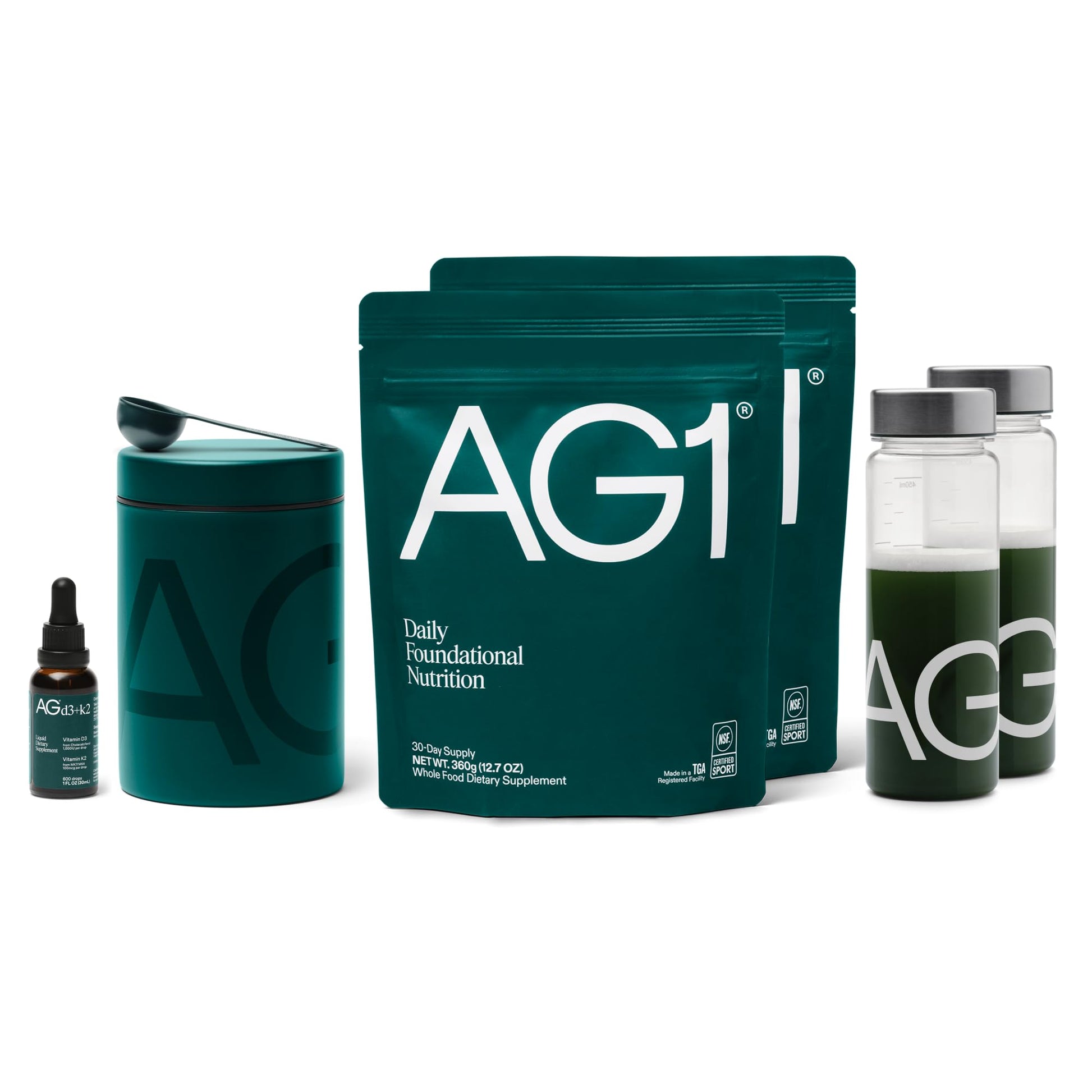 AG1 Greens Powder Supplement Powder 27.5 oz