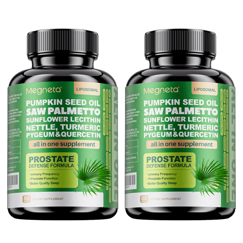 MEGNETA All-in-1 Saw Palmetto Supplements Capsule 120 Capsules