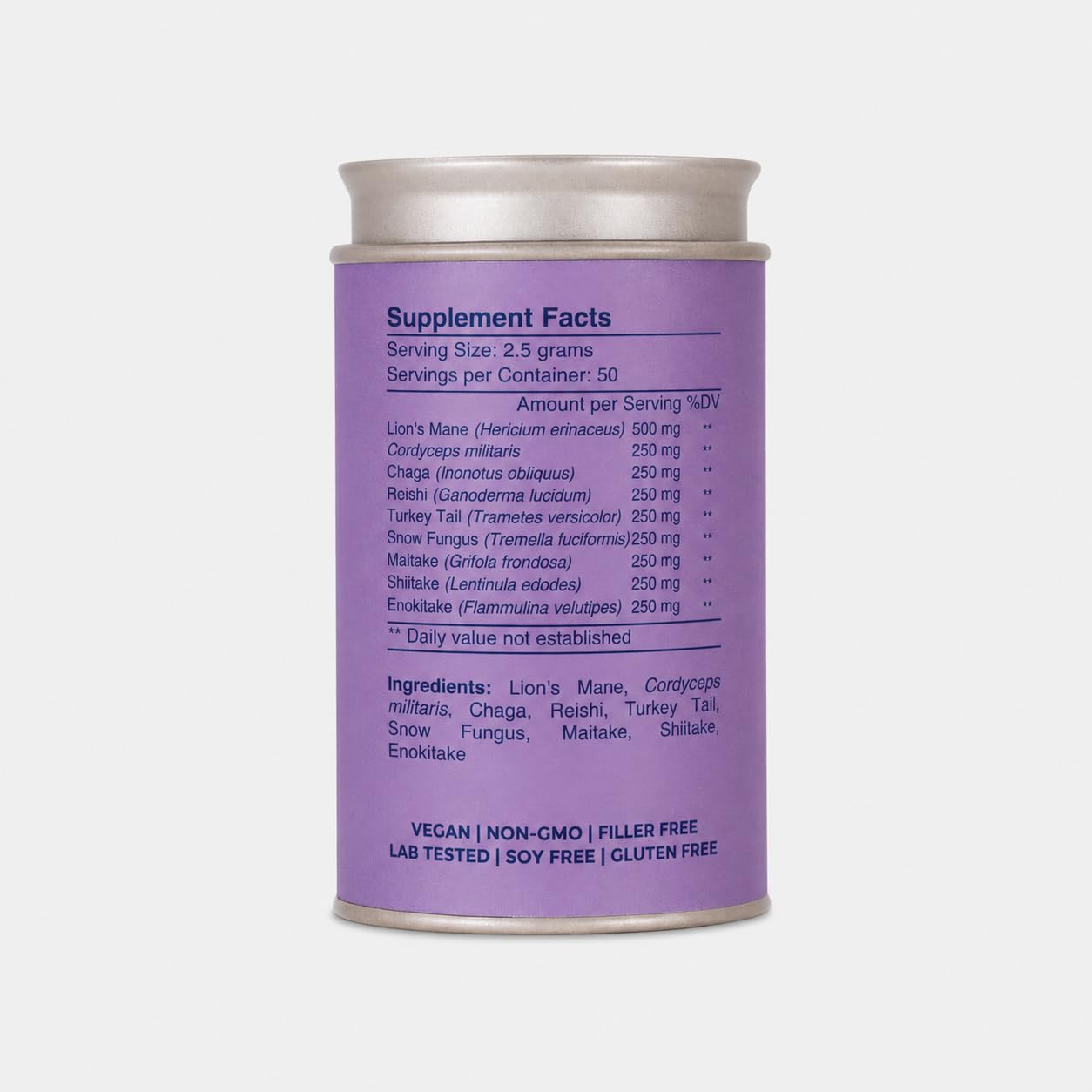 MÓGU MUSHROOMS Mogu Myco Blend 9 Organic Mushroom Formula Powder 10:1 Full-Spectrum Dual Extract, Mushroom Extract Powder for Immune Support and Adaptogenic Balance, 4.4 oz