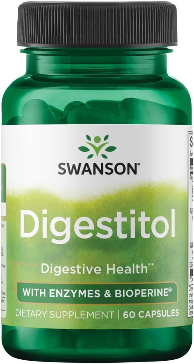 Swanson Digestitol Capsule 60 Capsules