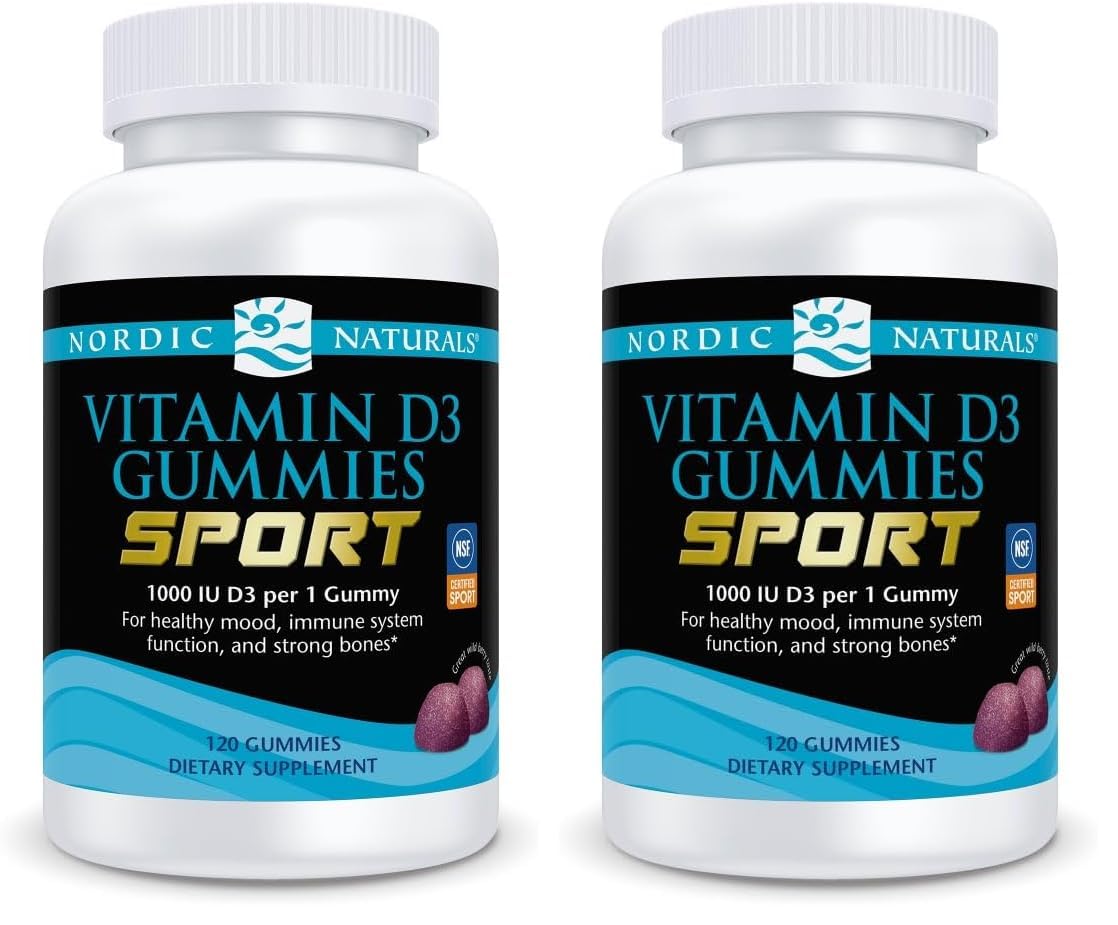 Nordic Naturals Vitamin D3 Gummies 240 Gummies