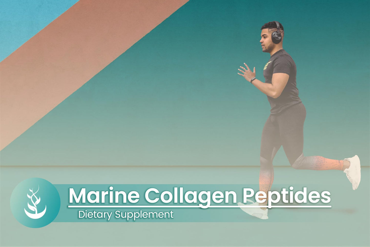 PURE ORIGINAL INGREDIENTS Marine Collagen Peptides Capsules, 100 Count