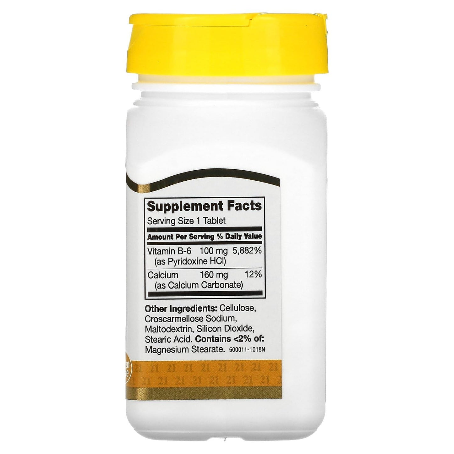 21st Century Vitamin B6 100 mg Tablets, 330 Count